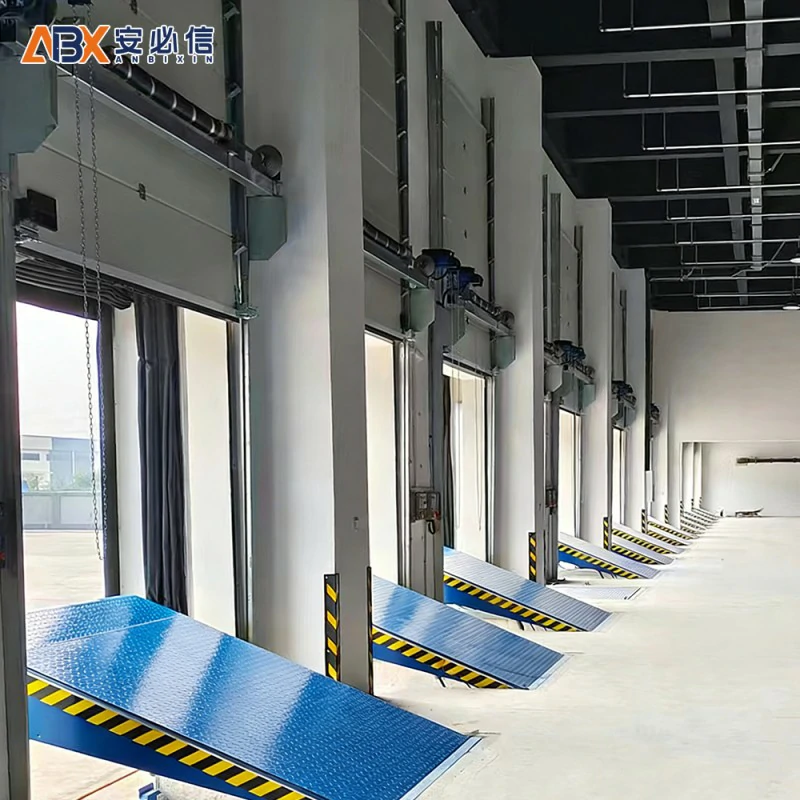 可克达拉分节式提升门